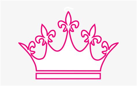 Queen Crown Clip Art Queen Crown Outline Drawing 600x437 Png