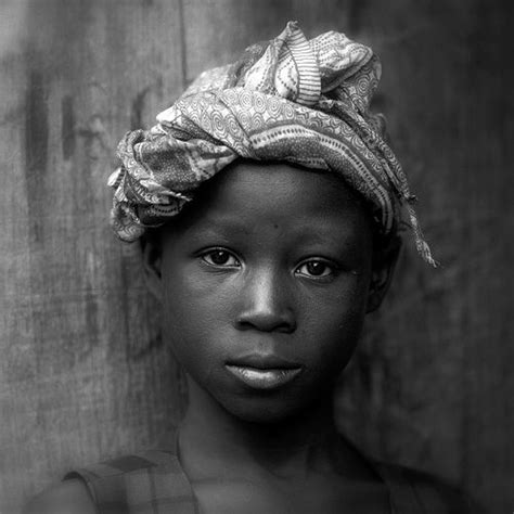 Burkina Faso Le Pays Sénoufo Portrait Kids Portraits Monochrome