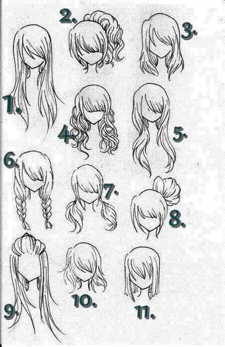 Trendy Drawing Hair Female Anime Hairstyles 26 Ideas