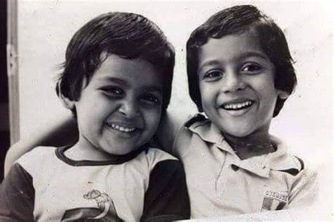 This article is a photogallery of 30 rare childhood photos of famous bollywood celebrities. Surya and Karthi- Unseen Childhood Photos - Suryan FM