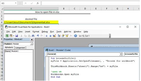Excel Vba Open File Explorer Window Ikariyube