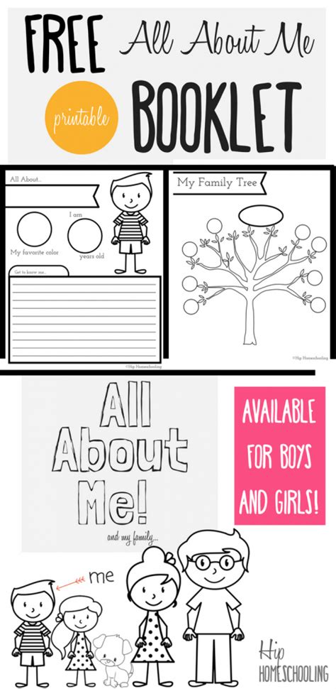 Our free social studies worksheets are great for everybody! All About Me Worksheet: A Printable Book for Elementary Kids