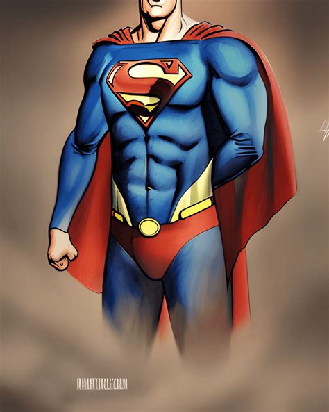 Handsome Superman Poster · Creative Fabrica