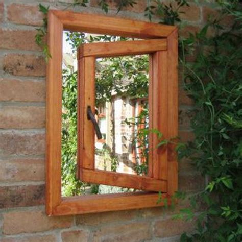 Open Window Illusion Garden Mirror Small Gardening Ts Direct