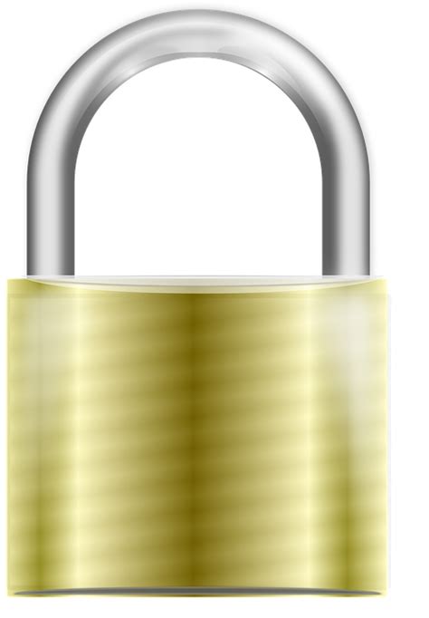 Padlock Lock Security · Free Vector Graphic On Pixabay