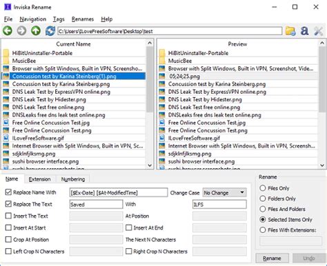 Free File Renamer Software To Rename Files Based On Id3 Tags Exif Data