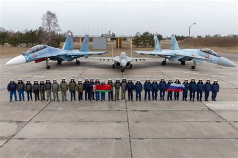 Good Size Comparison Between The Su 30sm Left Su 35 Right And The