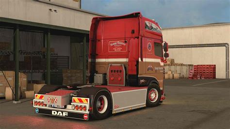 Daf Ronny Ceusters Transport And Trailer 134 Mod For Euro Truck Simulator 2