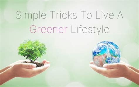 Simple Tricks To Live A Greener Lifestyle Norton National