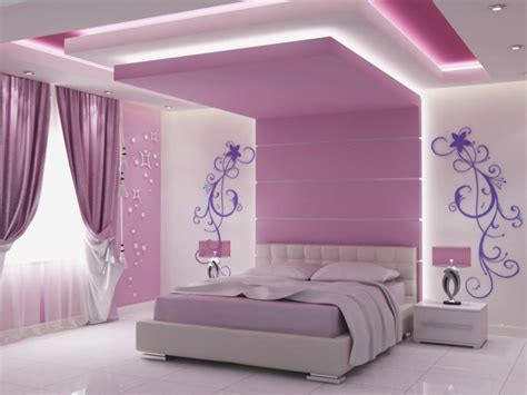 The gypsum board is used for ceilings by attaching them to a wooden ceiling beam using nails or screws and then are finished off. Gypsum Board Bedroom Design That Looks Awesome