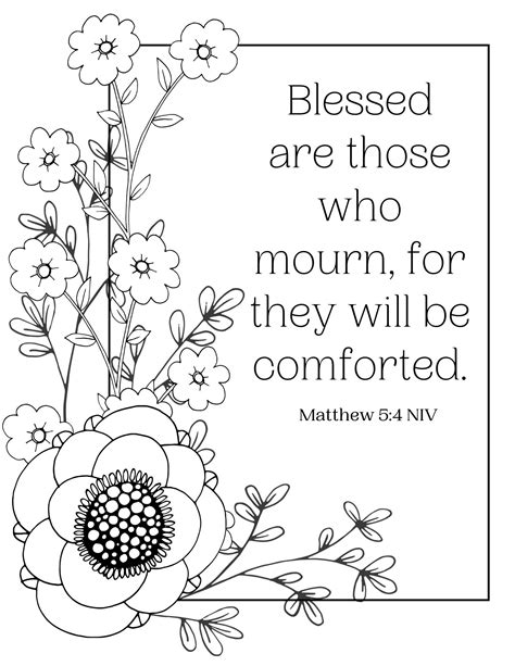 Free Beatitudes Printables Bible Study Printables