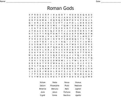 Ancient Rome Word Search Wordmint Word Search Printable