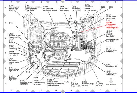 Where is the ecu located on a 2007 ford fusion SE 3.0.