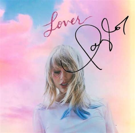 Signed Lover - Taylor Swift, Hobbies & Toys, Memorabilia & Collectibles