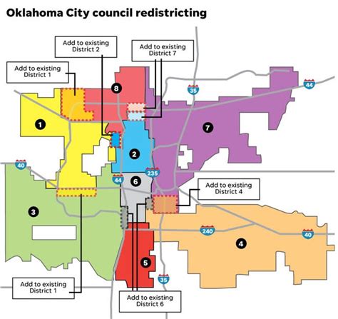 Oklahoma City Growth To Prompt Shifts In City Council Representation