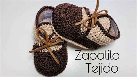Tejidos A Crochet Para Bebes Zapatitos