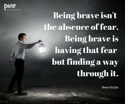 Being Brave Quote Inspiration