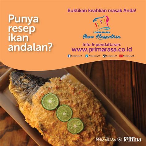 Tata Cara Pendaftaran Lomba Masak Ikan Nusantara Melalui Online Primarasa Co Id Buka