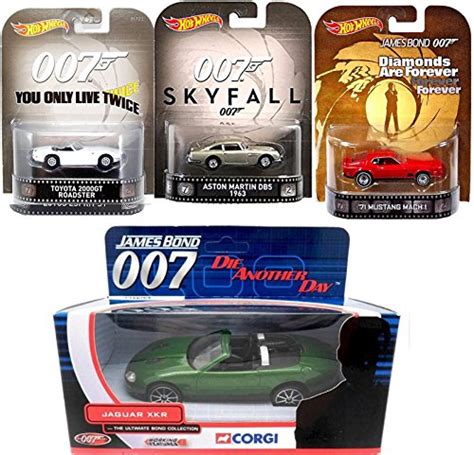 Buy James Bond Car Corgi Retro Set Hot Wheels Diamonds Are Forever Ford