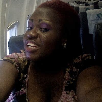 Queen Okafor Nigeria S Hairiest Woman Shares New Photos On A Plane
