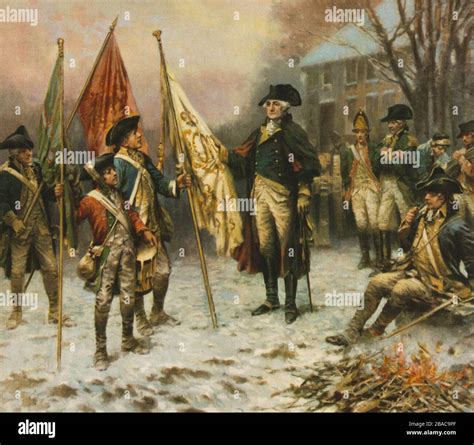 Revolución Americana Batalla De Trenton Del 25 Al 26 De Diciembre De 1776 George Washington
