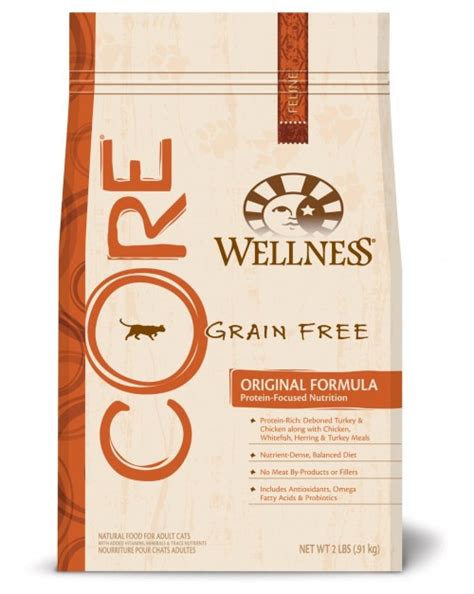 Free shipping and the best customer service! Wellness CORE Grain-Free Fish & Fowl Formula Cats ...