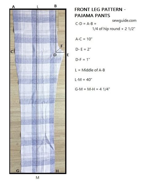 Mens Pajama Pants Sewing Pattern And Tutorial Sewguide