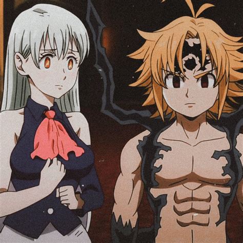 Elizabeth Y Meliodas Nanatsu No Taizai Mangá Nanatsu Meliodas