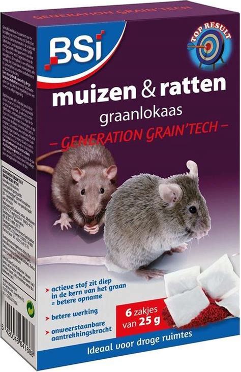 Muizen Ratten Graanlokaas Generation Graintech 150 Gr
