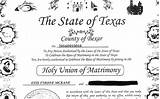 Images of San Antonio County Clerk Marriage License