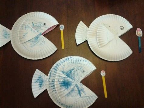 Jonah And The Whale Craft Paper Plate Sundayschoolist