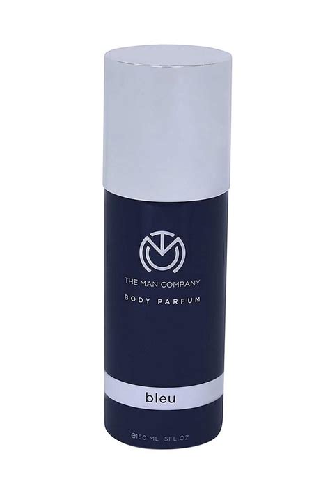 buy the man company mens bleu body perfume deodorant spray 120ml shoppers stop