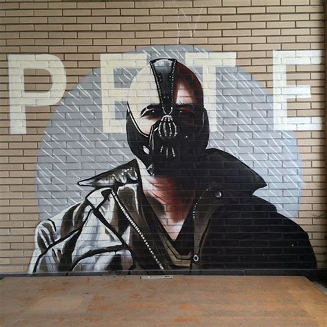 Amazing Batman Graffiti Art Found In An Abandoned Building In Belgium