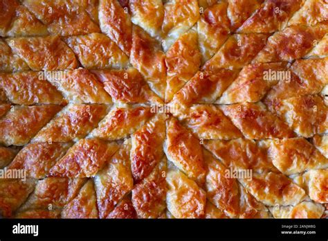 Homemade Turkish Baklava Stock Photo Alamy