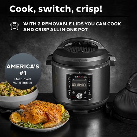 Instant Pot® Pro™ Crisp And Air Fryer 8 Quart Multi Use Pressure Cooker