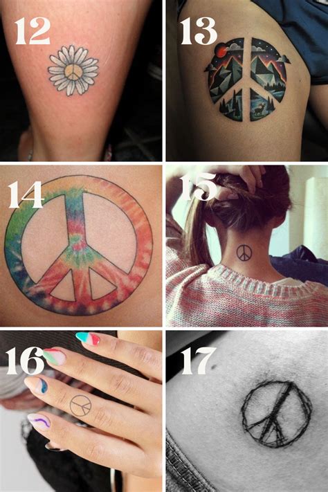 Modern Peace Tattoo Designs And Ideas Tattooglee Cute Simple Tattoos