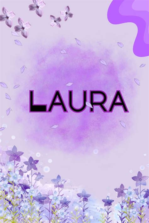 Name Letters Laura Lettering Wallpaper Paper Wallpapers Drawing