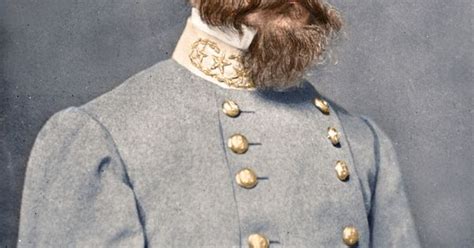 Confederate General Richard Ewell Colorized Confederate Civil War