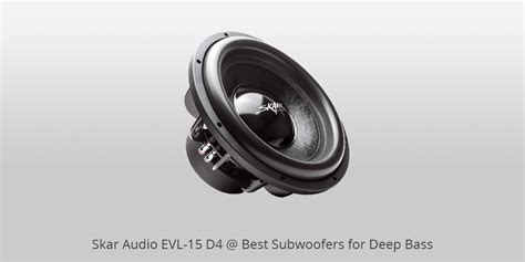 Top 5 Best Car Subwoofers For Deep Bass In 2022 2023