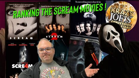 Ranking The Scream Movies From Worst To Best Youtube