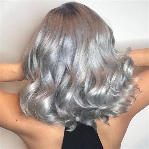 Pin By Helexa On Heavenly Hair Silver Grey Hair Silver Hair Color Gorgeous Gray Hair