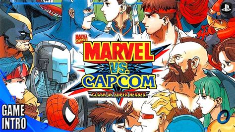 Marvel Vs Capcom Clash Of Super Heroes Intro Ps3 Arcade 1998