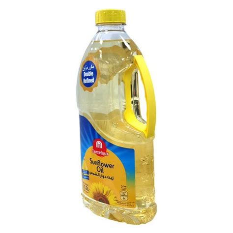Buy Carrefour Sunflower Oil 1 5 Liter Online Shop Food Cupboard On