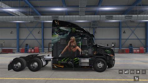 ATS Mack Anthem Monster Energy Drink skins ets sexy skins Truck Skins X SKIN 엑스스킨