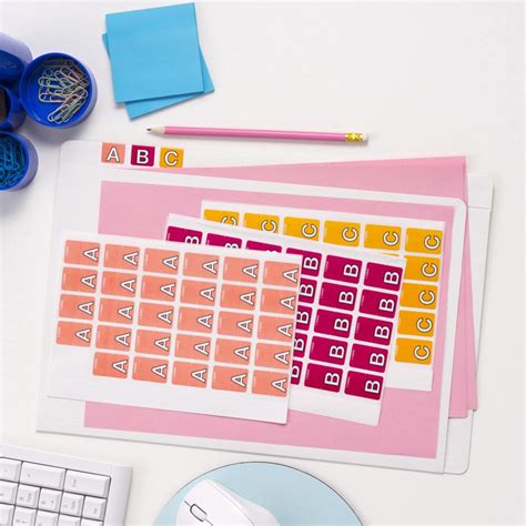 Avery X Top Tab Colour Coding Labels For Twin Tab Lateral Files 20 X