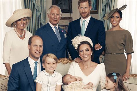the official portraits from prince louis christening