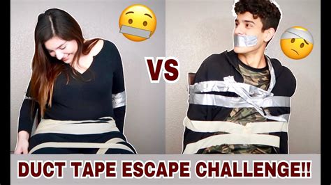 magician duct tape escape challenge the castros otosection