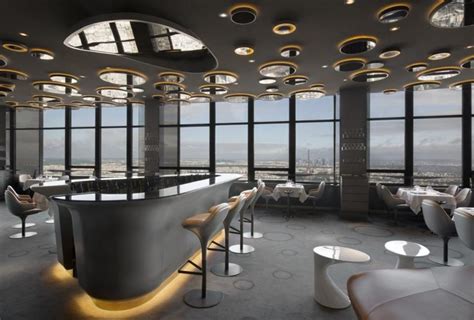 Ciel De Paris Restaurant The Futuristic Interior Design By Noe
