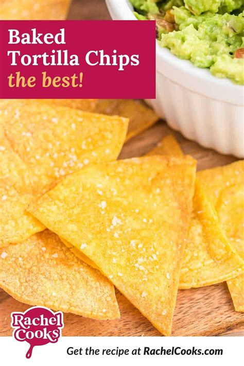 Make Your Own Healthy Baked Tortilla Chips Crunchy Salty Everything You Need In A Good Chip