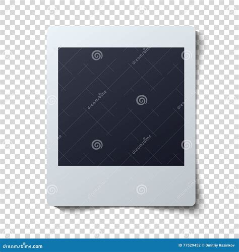 Polaroid Photo Frame Vector Illustration 1 Stock Image Cartoondealer